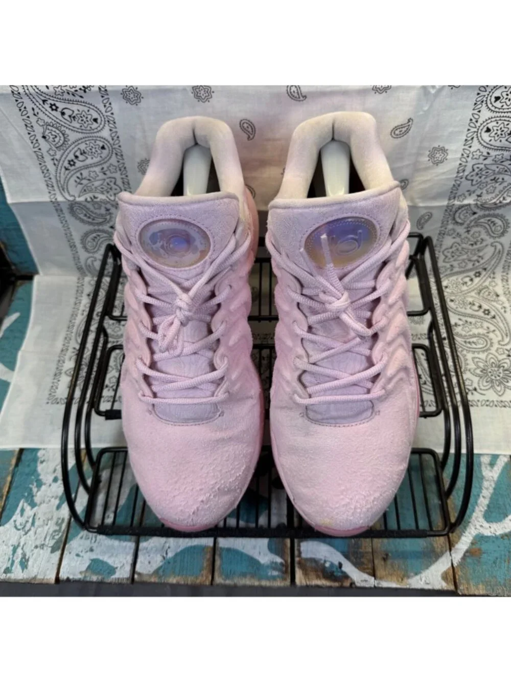 Nike KD17 NRG Men's Size 9.5 Aunt Pearl Pink Foam Sneakers